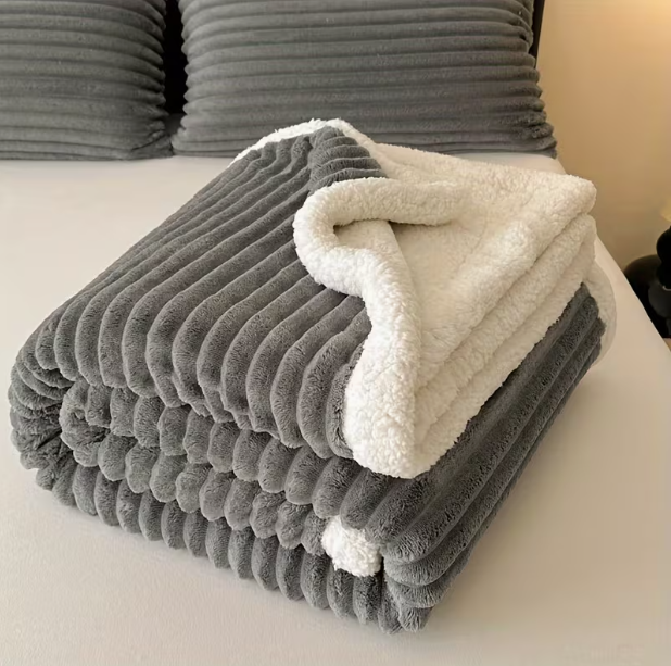 Comfort & Co Double Layered Plush Blanket